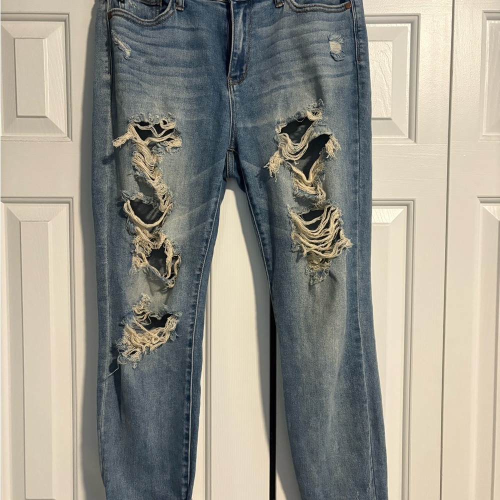 Distressed Judy Blue Women's Jeans